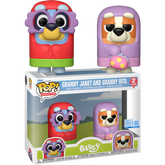 Funko Pop! Bluey - Granny Janet (Bluey) & Granny Rita (Bingo) - 2-Pack - Real Pop Mania
