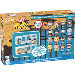 Funko Bitty Pop! Demon Slayer - Tanjiro Kamado, Sabito, Makomo - 4-Pack - Real Pop Mania
