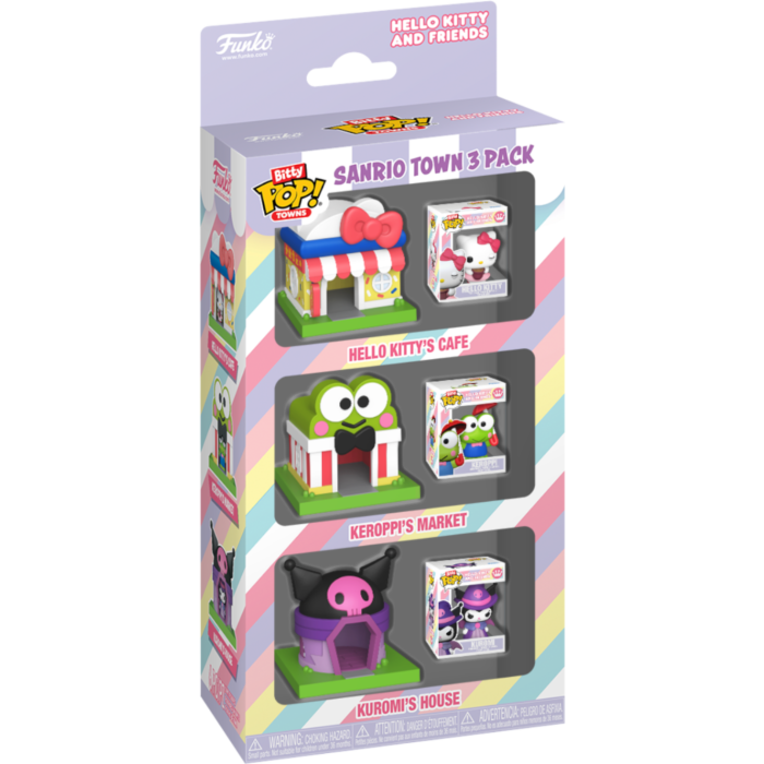 Funko Bitty Pop! Town - Hello Kitty and Friends - Sanrio - 3-Pack