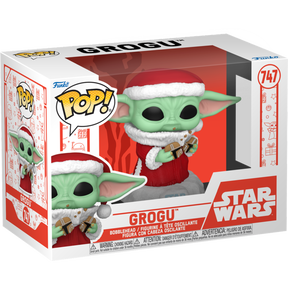 Funko Pop! Star Wars: The Mandalorian - Grogu with Cookies (Holiday) #747