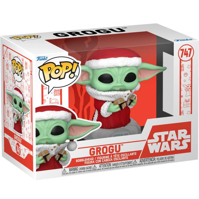 Funko Pop! Star Wars: The Mandalorian - Grogu with Cookies (Holiday) #747