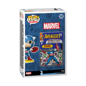 Funko Pop! Comic Covers - The Avengers - Captain America Issue #16