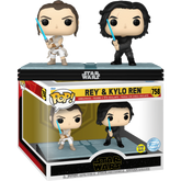 Funko Pop! Moment - Star Wars - Rey & Kylo Ren Glow in the Dark #758