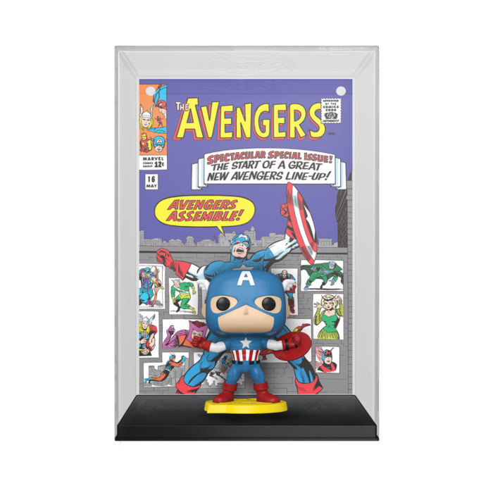 Funko Pop! Comic Covers - The Avengers - Captain America Issue #16