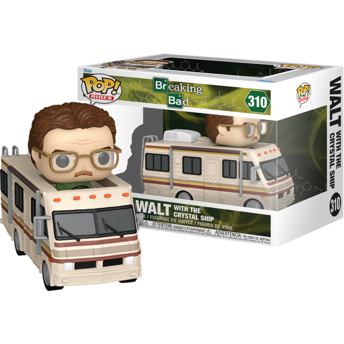 Funko Pop! Rides - Breaking Bad - Walt with the Crystal Ship #310