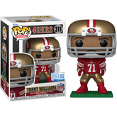 Funko Pop! NFL Football - Trent Williams San Francisco 49ers #311 (+ Box of 3 Mystery Exclusive)