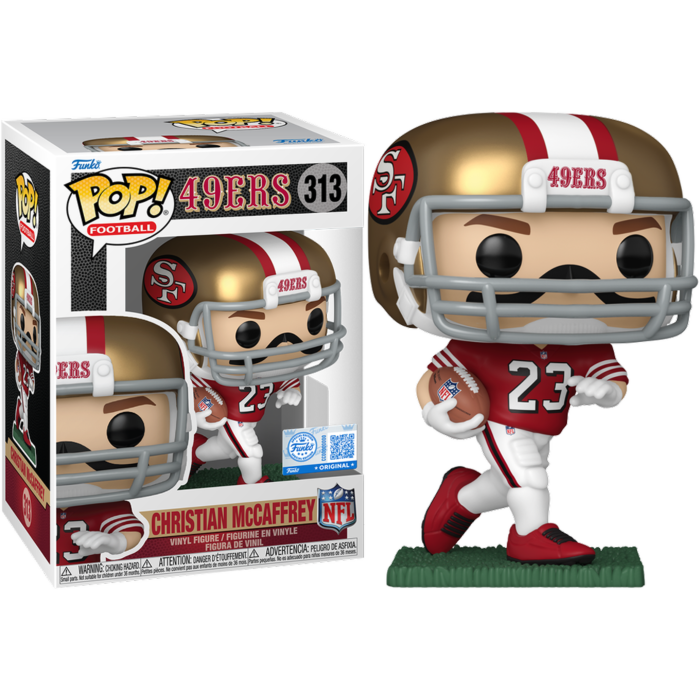 Funko Pop! NFL Football - Christian McCaffrey (San Fransisco 49ers) #313