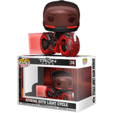 Funko Pop! Rides - TRON: Ares - Athena with Light Cycle #316