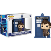 Funko Pop! Rides - Doctor Who - TARDIS with Tenth Doctor #318