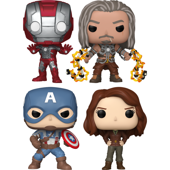 Funko Pop! Avengers - Infinity Saga - Bundle (Set of 4)