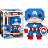 Funko Pop! Marvel: 8-Bit - Captain America 8-Bit #1426