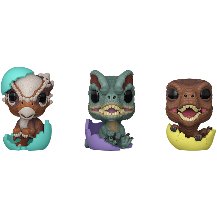 Funko Pocket Pop! Jurassic Park - Hatching - 3-Pack