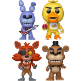 Funko Pop! Five Nights at Freddy's: 10th Anniversary - The Twisted Ones - Bundle (Set of 4)