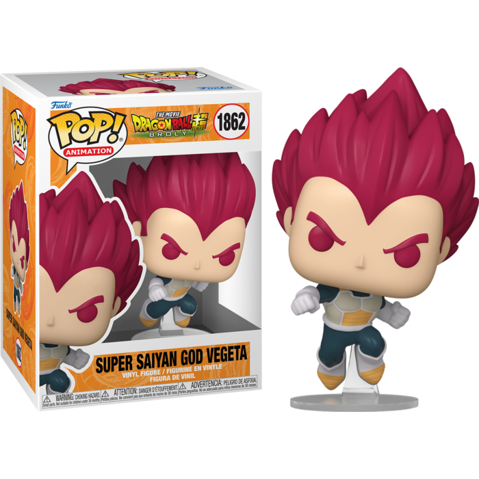 Funko Pop! Dragon Ball Super: Broly - Super Saiyan God Vegeta #1862