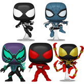 Funko Pop! Marvel: Spider-Man Comics - Web of Heroes - Bundle (Set of 5)