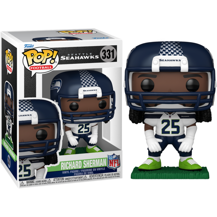 Funko Pop! NFL Football - Richard Sherman Seattle Seahawks #331