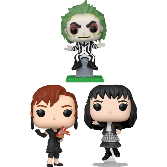 Funko Pop! Beetlejuice - Strange and Unusual - Bundle (Set of 3)