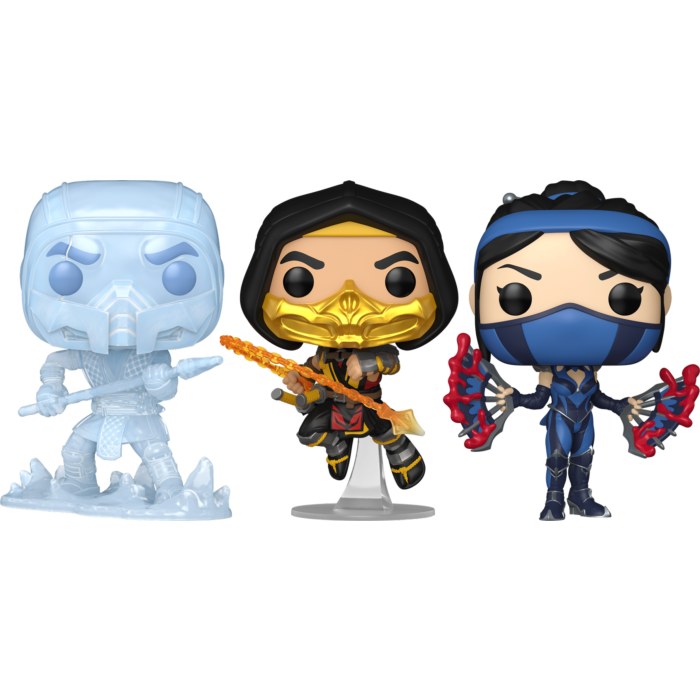 Funko Pop! Mortal Kombat 11 - Fatality - Bundle (Set of 3)