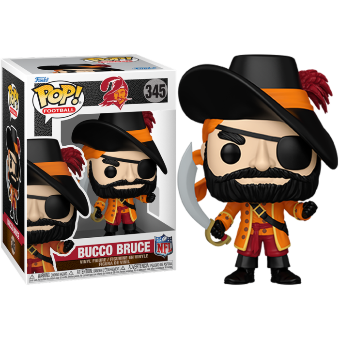 Funko Pop! NFL Football: Mascots - Tampa Bay Buccaneers Bucco Bruce #345