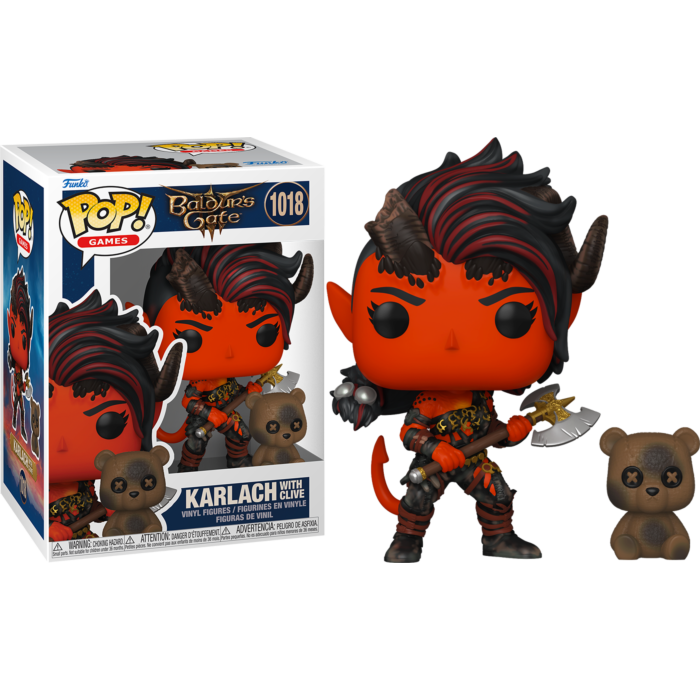 Funko Pop! Baldur's Gate 3 - Karlach with Clive #1018