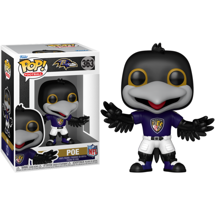 Funko Pop! NFL Football: Mascots - Baltimore Ravens Poe #363