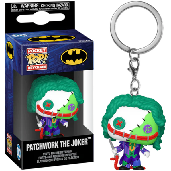 Funko Pocket Pop Keychain DC Comics Patchwork The Joker