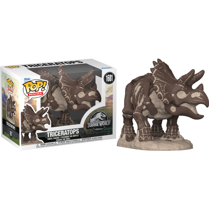 Funko Pop! Jurassic World - Triceratops Fossil #1681