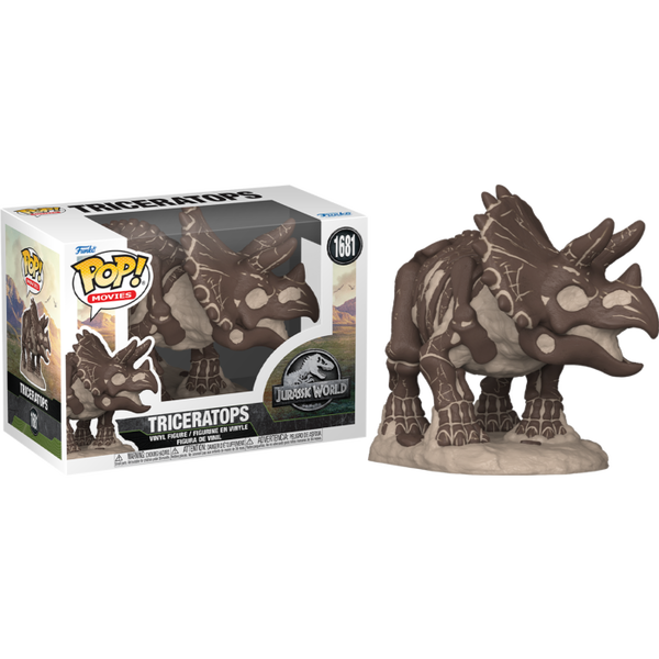 Funko Pop! Jurassic World - Triceratops Fossil #1681