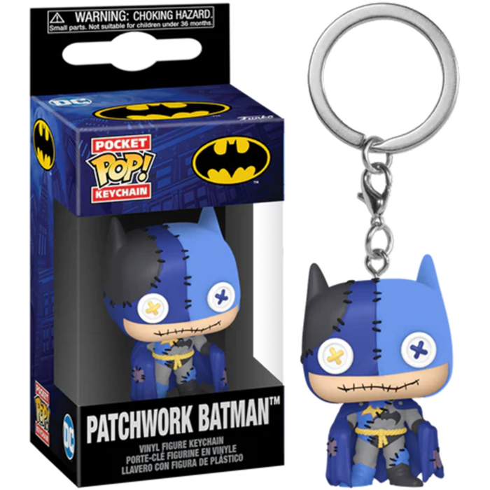 Funko Pocket Pop! Keychain - DC Comics - Patchwork Batman
