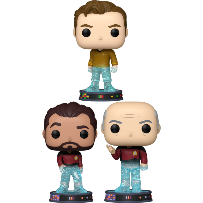 Funko Pop! Star Trek - Transporting the Crew - Bundle (Set of 3)