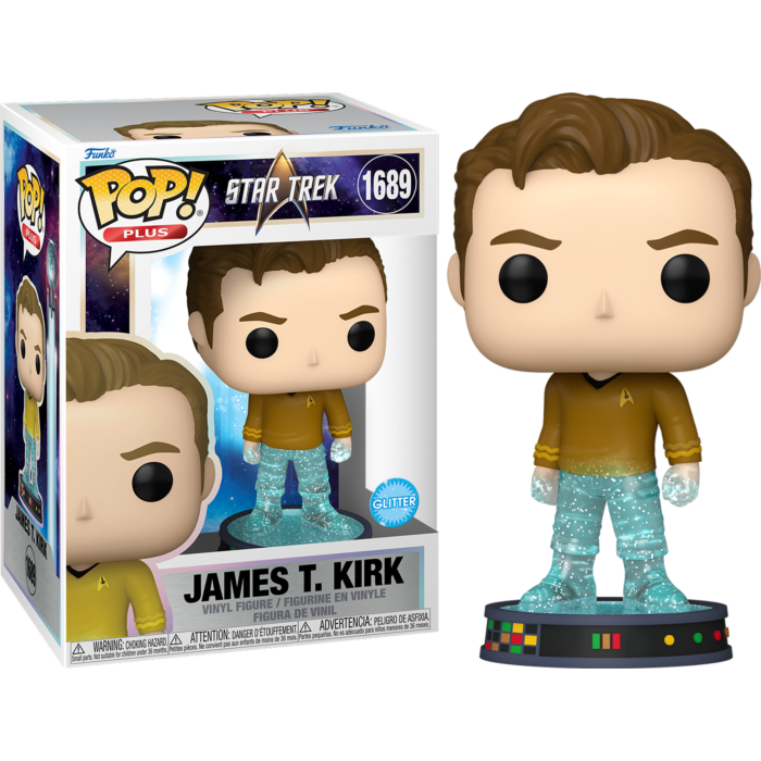 Funko Pop! Star Trek - Transporting James T. Kirk #1689