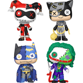 Funko Pop! DC Comics - Patchwork Stitch Up - Bundle (Set of 4)