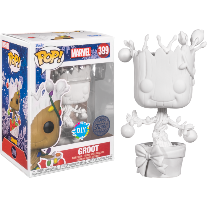 Funko Pop! Guardians of the Galaxy - Groot Holiday DIY #399