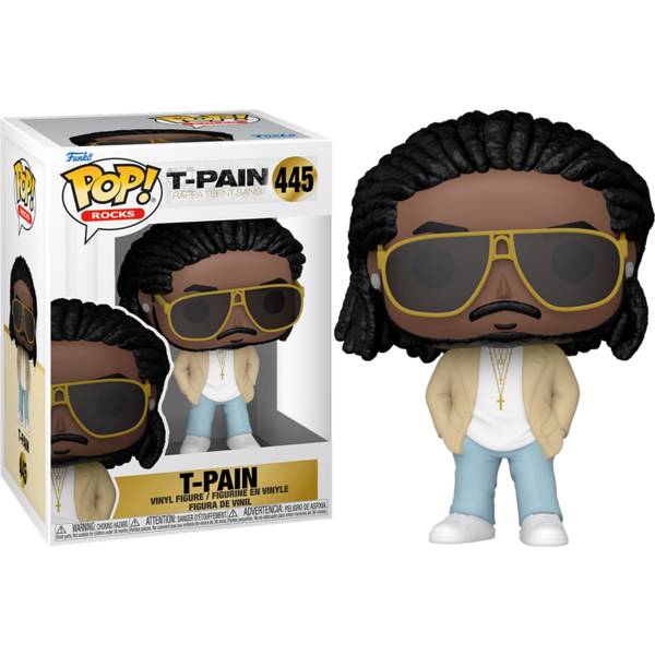 Funko Pop! T-Pain - T-Pain (Rappa Ternt Sanga) #445 Funko Pop! T-Pain - T-Pain (Rappa Ternt Sanga) #445