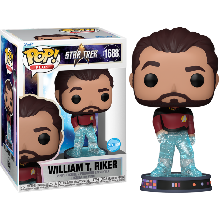 Funko Pop! Star Trek - Transporting William T. Riker #1688