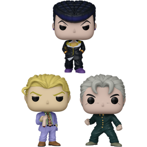 Funko Pop! Jojo's Bizarre Adventure - Josuke Higashikata, Yoshikage Kira & Koichi Hirose - Bundle (Set of 3)