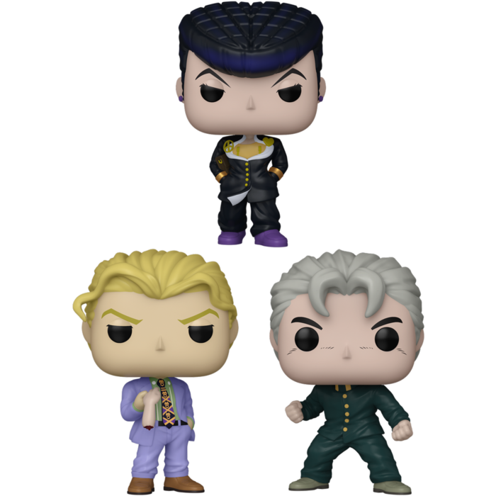 Funko Pop! Jojo's Bizarre Adventure - Josuke Higashikata, Yoshikage Kira & Koichi Hirose - Bundle (Set of 3)
