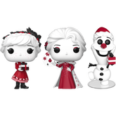 Funko Pop! Frozen - Anna, Else & Olaf (Nordic Deco) - Bundle (Set of 3)