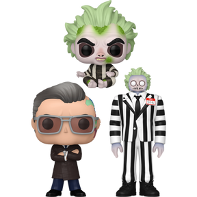 Funko Pop! Beetlejuice Beetlejuice (2024) - Dare You to Say It Again - Bundle (Set of 3)