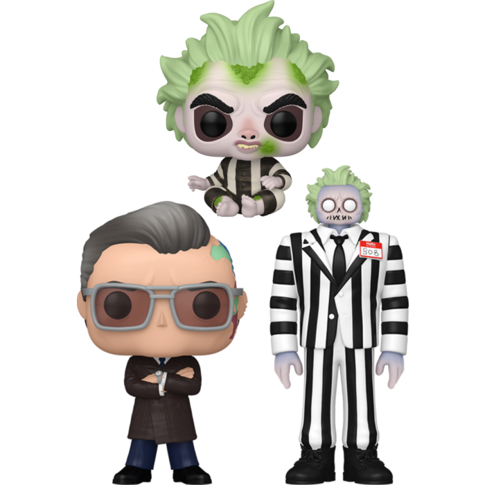 Funko Pop! Beetlejuice Beetlejuice (2024) - Dare You to Say It Again - Bundle (Set of 3)