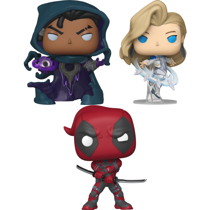Funko Pop! Marvel Rivals - Cloak, Dagger & Deadpool - Bundle (Set of 3)