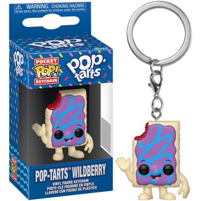 Funko Pop! Keychain: KelloggsPop! Tarts - Pop!Tarts - (Blueberry Funko Pop! Keychain: KelloggsPop! Tarts - Pop!Tarts - (Blueberry