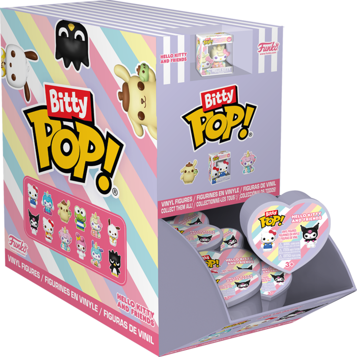 Funko Bitty Pop! Hello Kitty and Friends - Heart Shaped Capsule - Blind Bag (Display of 24)