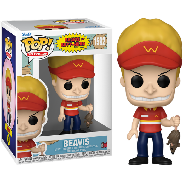 Funko Pop! Beavis and Butt-Head - Beavis (Burger World Uniform) #1592