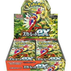 Pokemon - Scarlet & Violet SV1S Scarlet ex (Japanese Import) Booster Box (Display of 30) - Real Pop Mania