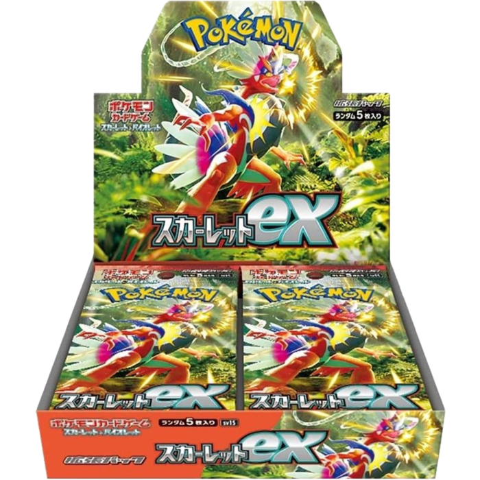 Pokemon - Scarlet & Violet SV1S Scarlet ex (Japanese Import) Booster Box (Display of 30) - Real Pop Mania