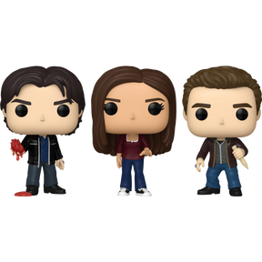 Funko Pop! The Vampire Diaries - Damon, Elena & Stefan - Bundle (Set of 3)