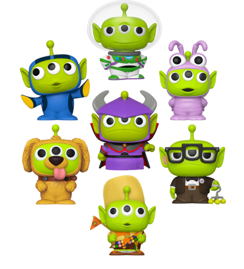 Pixar - Alien Remix Pop! Vinyl Figures | Real Pop Mania