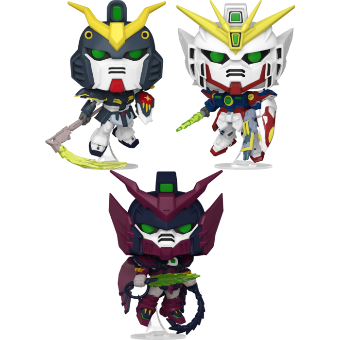 Funko Pop!  Mobile Suit Gundam Wing - Gundam Rising - Bundle (Set of 3)