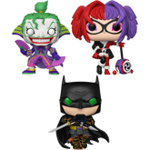 Funko Pop! Batman Ninja (2018) - Batman, Harley Quinn & Joker - Bundle (Set of 3)